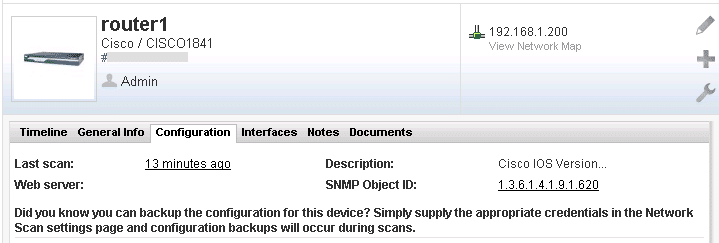 Spiceworks Network Configuration