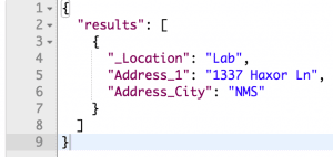 json