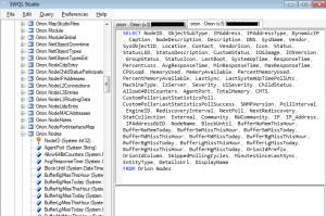 SolarWinds Orion API & SDK - Using SWQL, REST, and CURL
