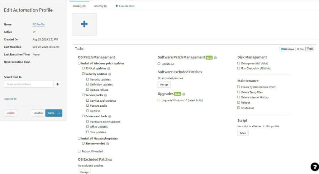 Atera Patch Management