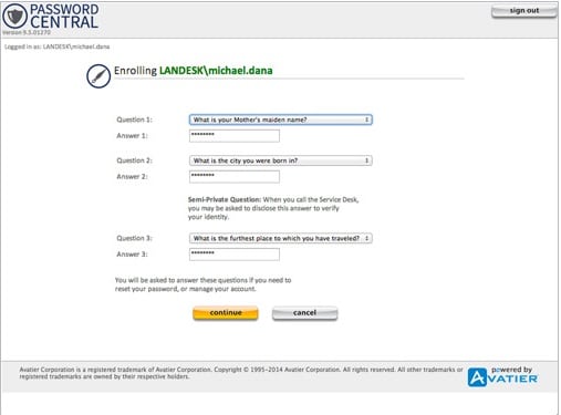 Avatier Identity Anywhere