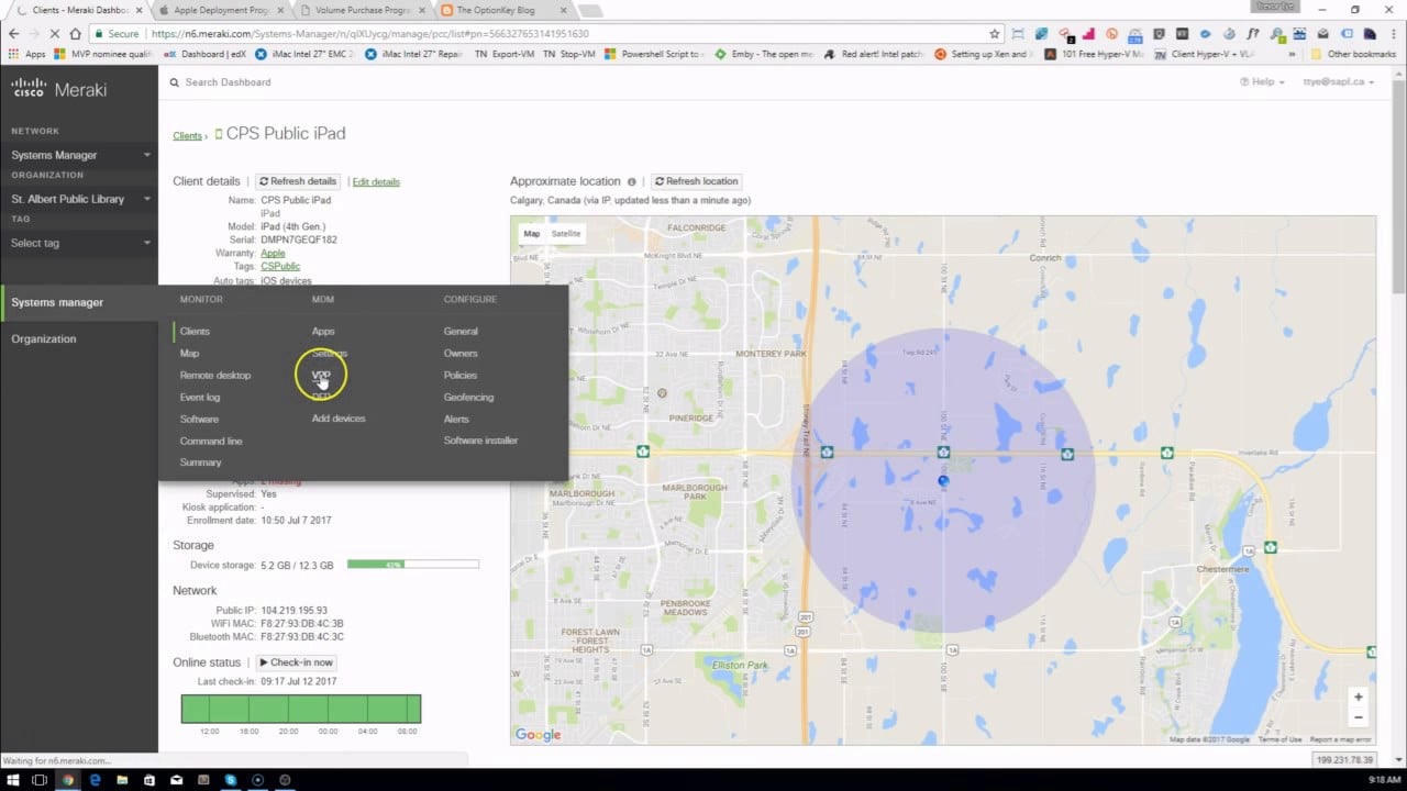 Cisco Meraki Systems Manager