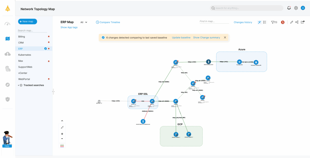 Faddom Application Map