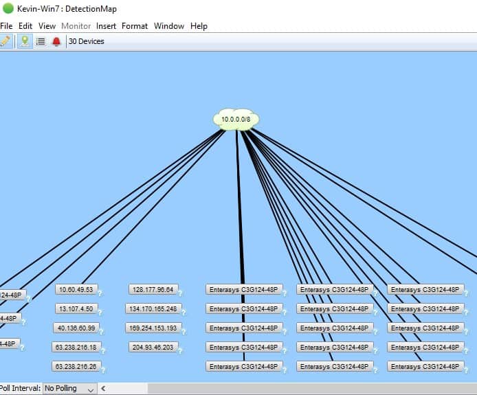 InterMapper Detection Map