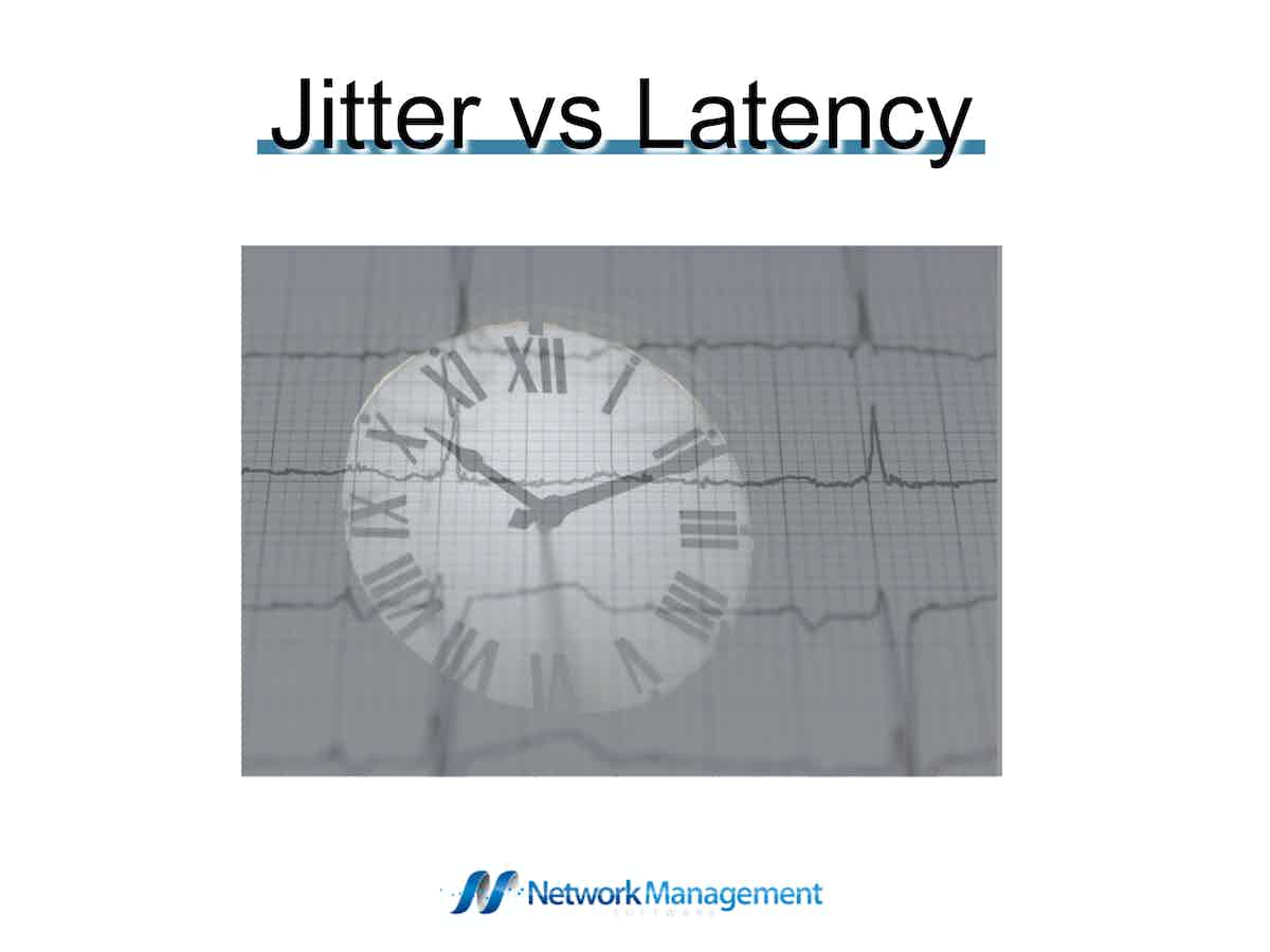 Jitter vs Latency