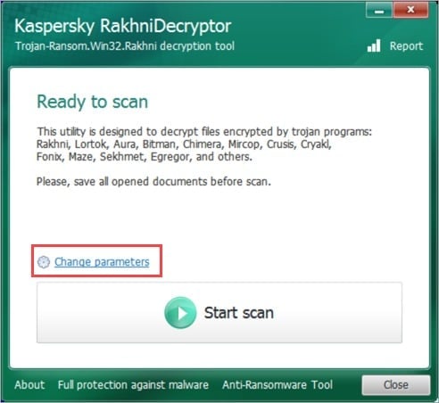 Kaspersky Rakhni Decryptor