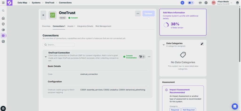 Ketch OneTrust Switch