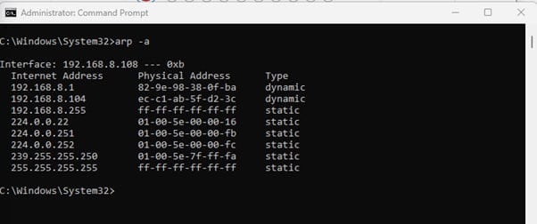 Find Device or IP Address Using MAC Address