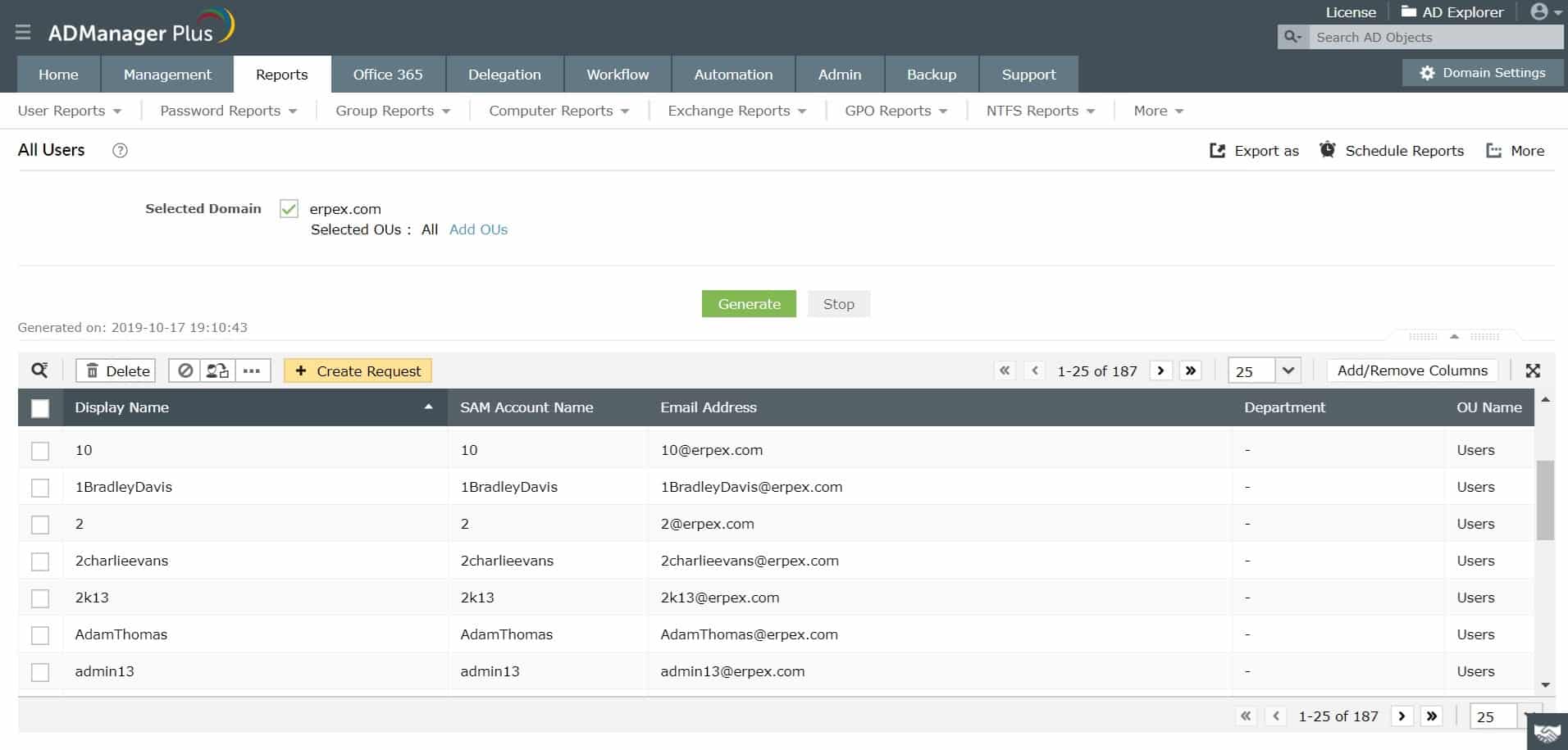 ManageEngine ADManager Plus