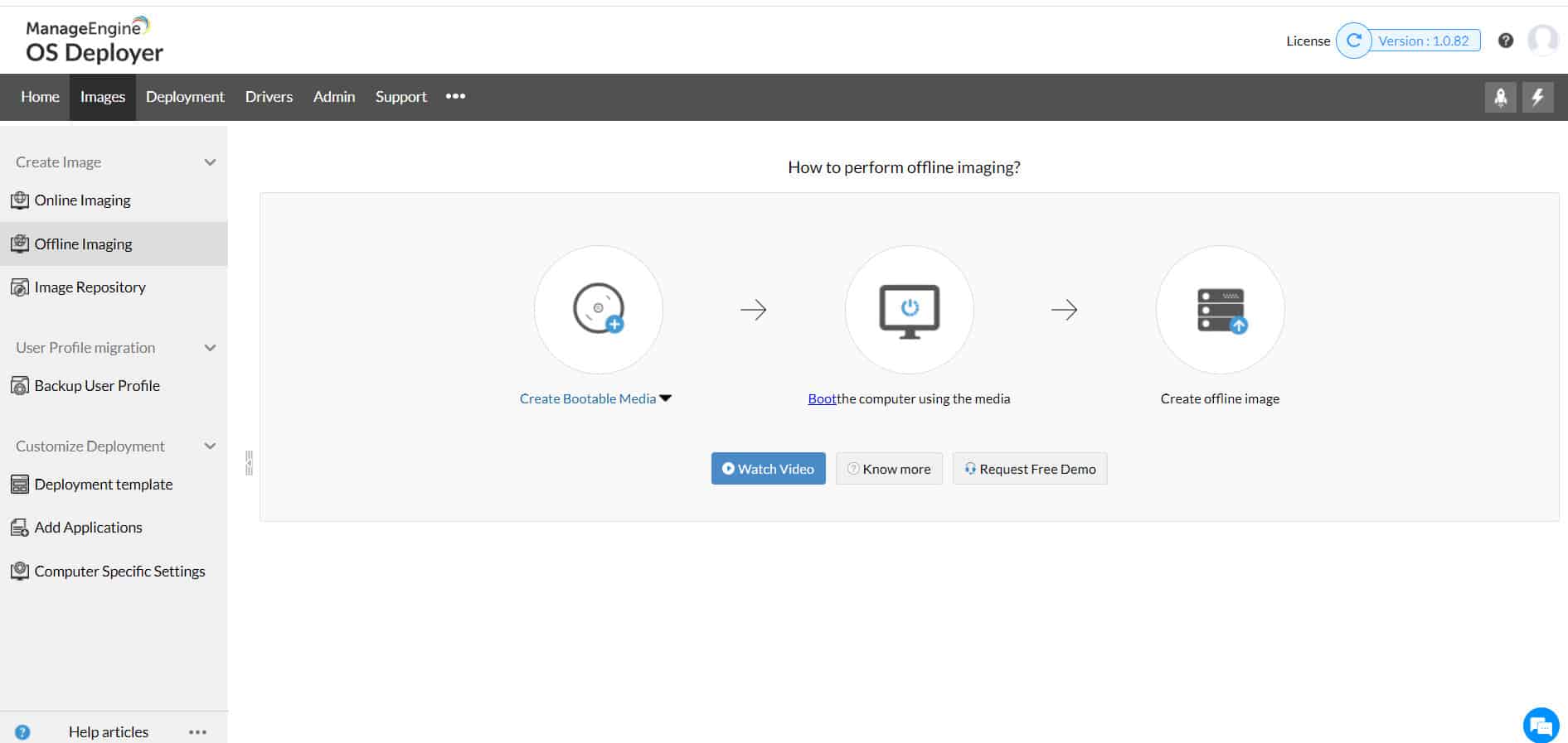 ManageEngine OS Deployer