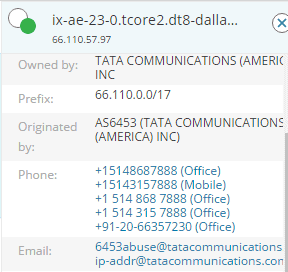 NetPath Carrier Info