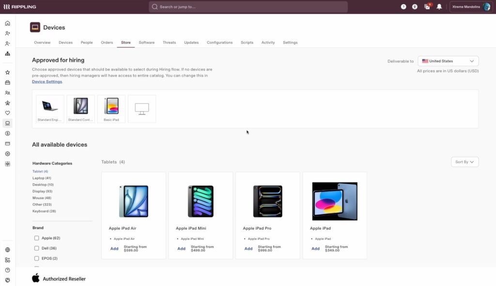 Rippling Devices Store