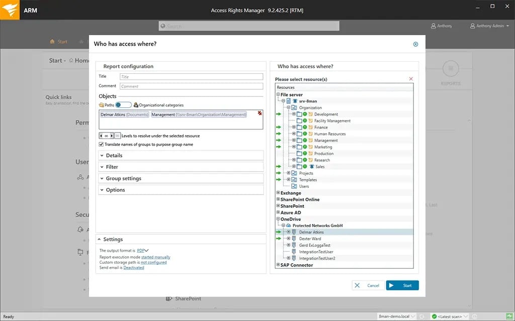 SolarWinds Access Rights Manager