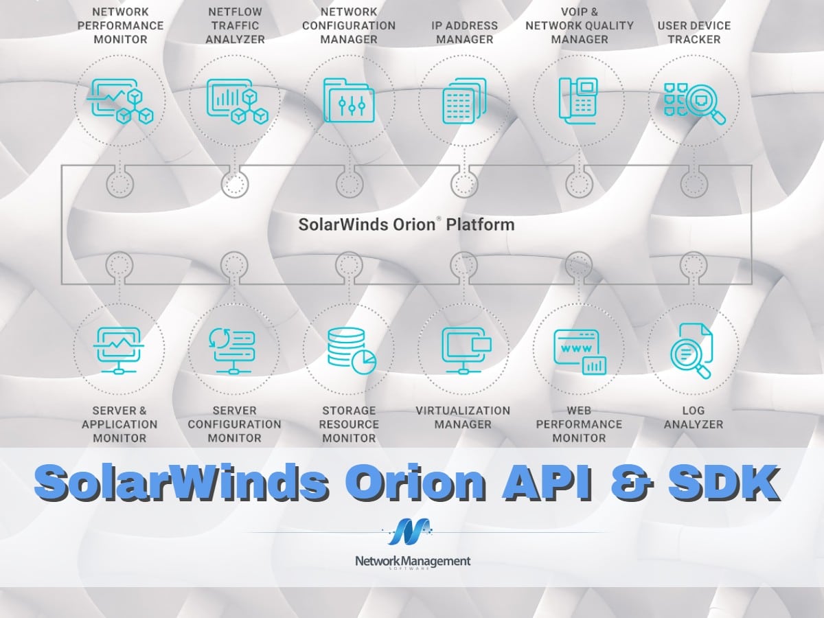 Solarwinds Api SolarWinds Orion API & SDK - Getting Started (Part 1)