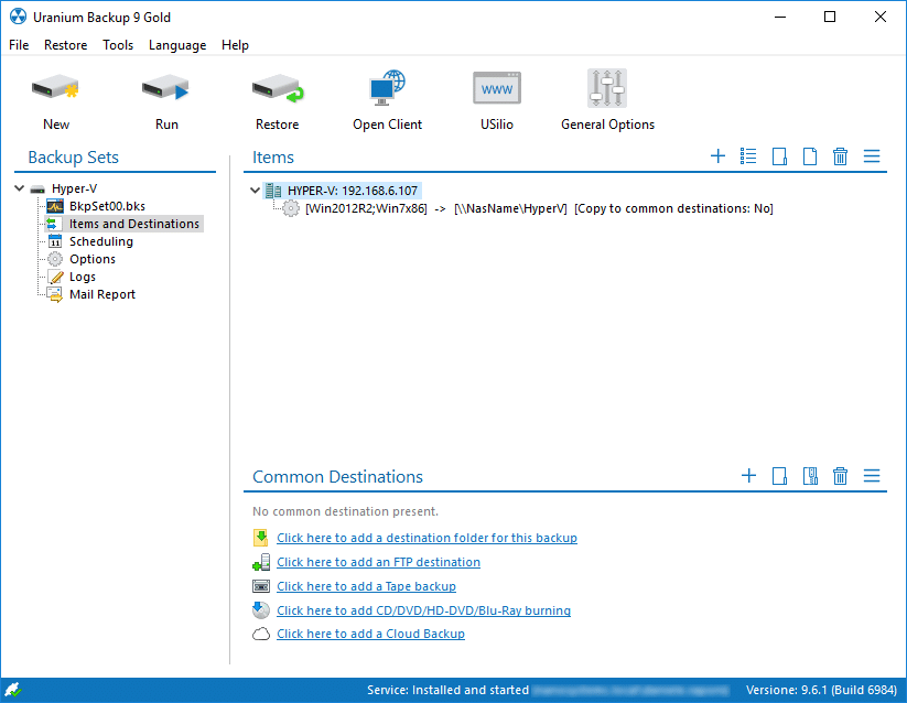 Uranium Backup Pro Virtual