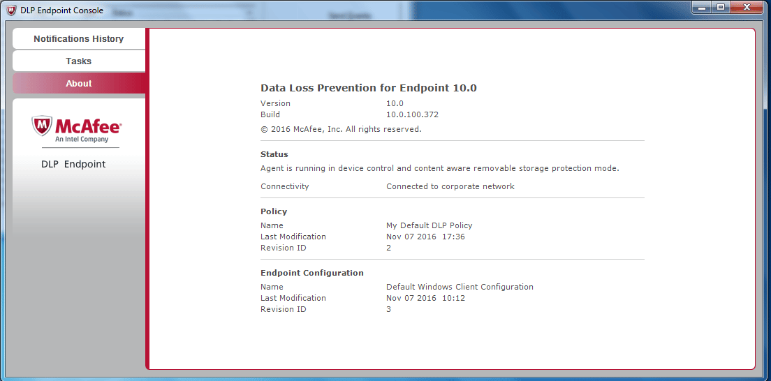 McAfee DLP